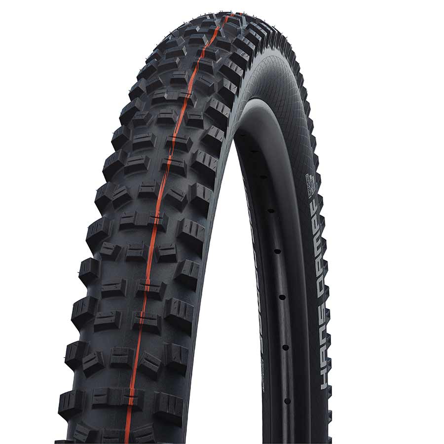 Schwalbe Hans Dampf II Addix Tire 27.5x2.60 Folding Tubeless Ready Addix Soft Super Gravity TL Easy Black - Schwalbe Tires