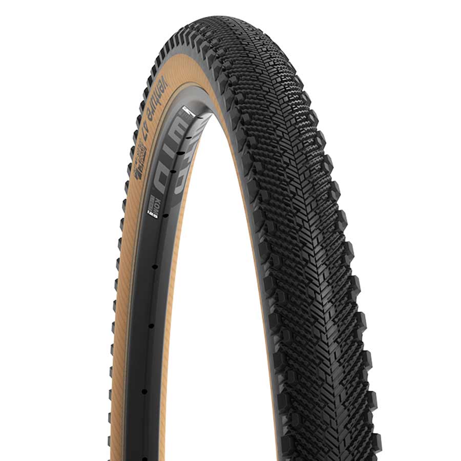 WTB Venture Tire - 700 x 40 TCS Tubeless Folding Black/Tan - WTB Tires