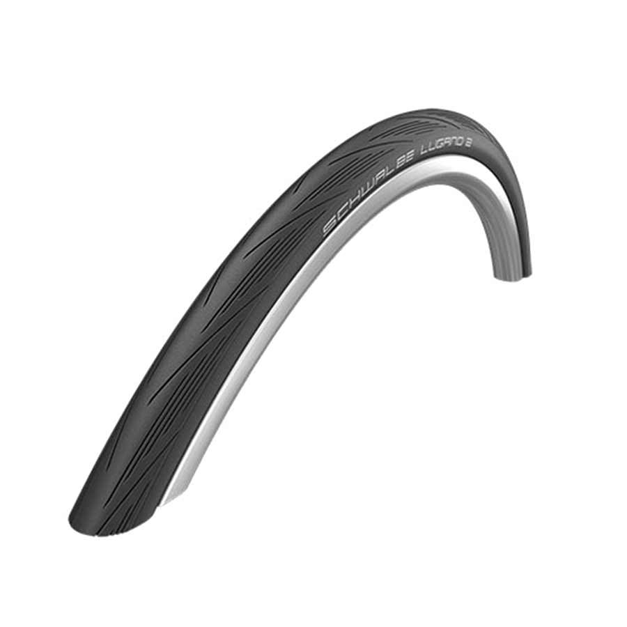 Schwalbe Lugano II Tire - 700 x 25 Clincher Folding Black K-Guard - Schwalbe Tires