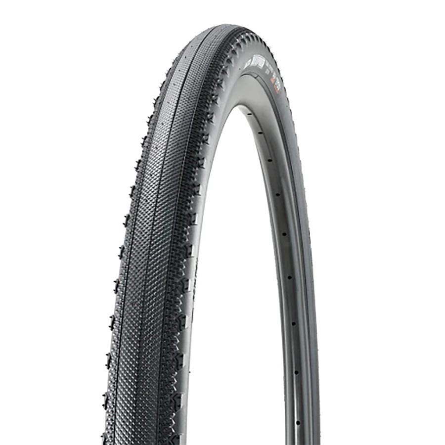 Maxxis Receptor Tire - 650b x 47 Tubeless Folding BLK/Dark Tan Dual Exo Protection - Maxxis Tires