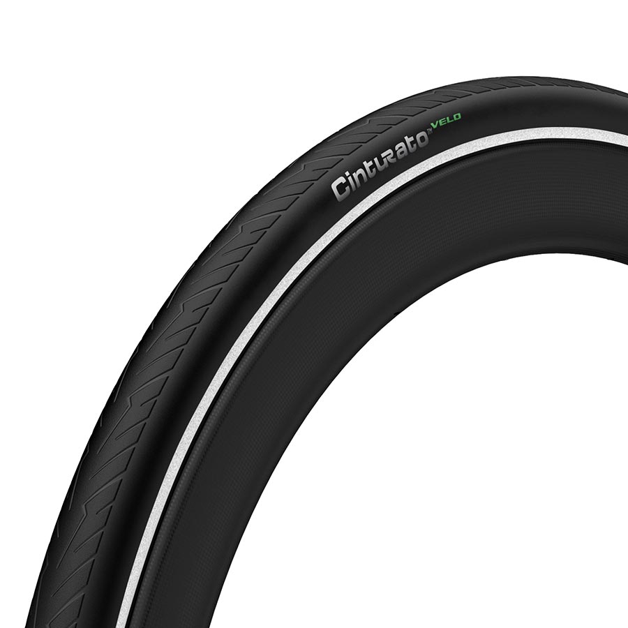 Pirelli Cinturato Velo TLR Tire - 700 x 28 Tubeless Folding Black Reflective - Pirelli Tires