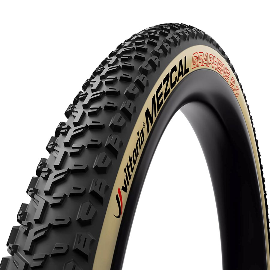 Vittoria Mezcal III Tire - 29 x 2.25 Tubeless Folding Black/Tan 4C Race G2.0 - Vittoria Tires