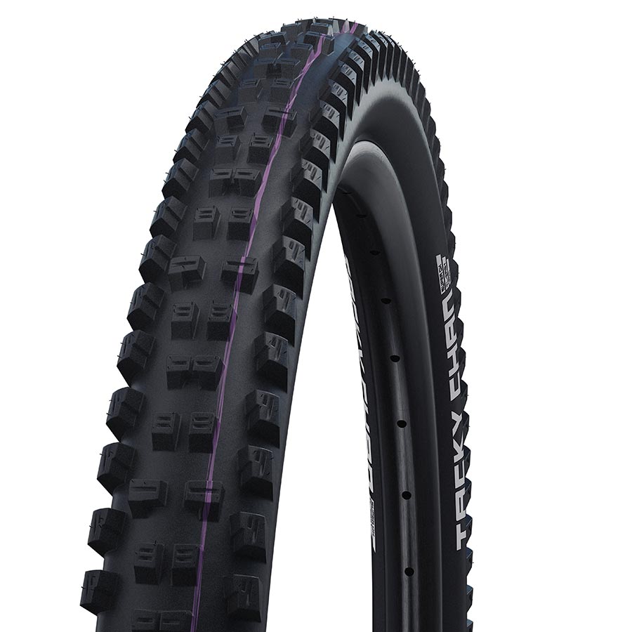 Schwalbe Tacky Chan Mountain Tire 27.5"x2.40 Folding Clincher Addix Ultrasoft Super Downhill TL Easy 2x67TPI Black - Schwalbe Tires