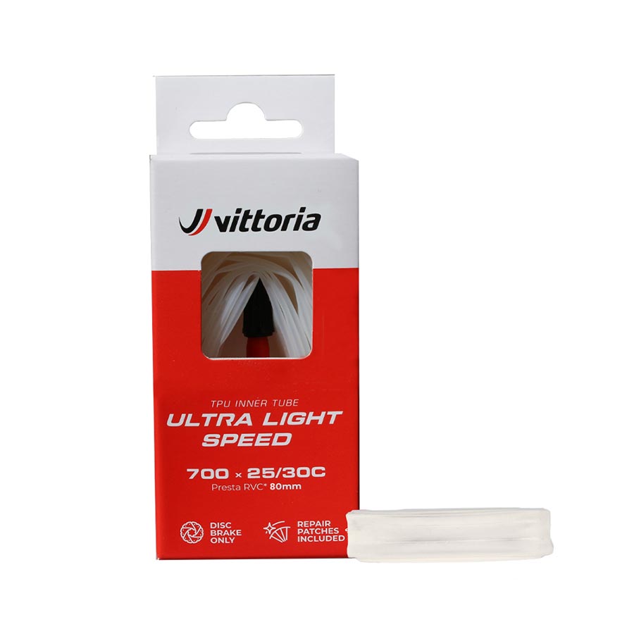 Vittoria Ultra Light Speed (TPU) Tube Presta Length: 80mm 700C 25-30c - Vittoria Tube