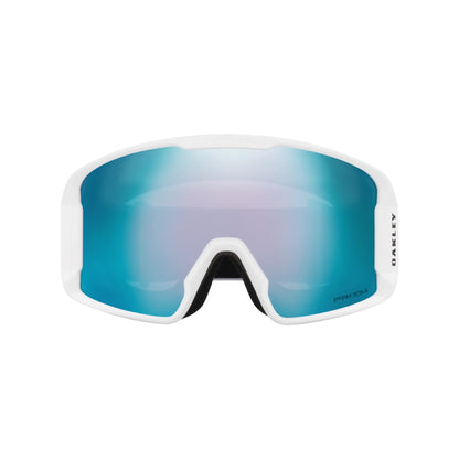 Oakley Line Miner L Snow Goggles Matte White Prizm Snow Sapphire Iridium - Oakley Snow Goggles
