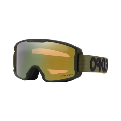 Oakley Youth Line Miner Snow Goggles Matte B1B Dark Brush Prizm Sage Gold Iridium Snow Goggles