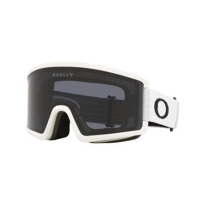 Oakley Target Line L Snow Goggles Matte White Dark Grey - Oakley Snow Goggles