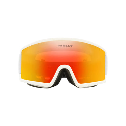 Oakley Target Line L Snow Goggles Matte White Fire Iridium - Oakley Snow Goggles