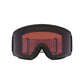 Oakley Target Line L Snow Goggles Matte Black / Prizm Dark Grey Snow Goggles