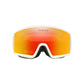 Oakley Target Line M Snow Goggles Matte White / Fire Iridium Snow Goggles