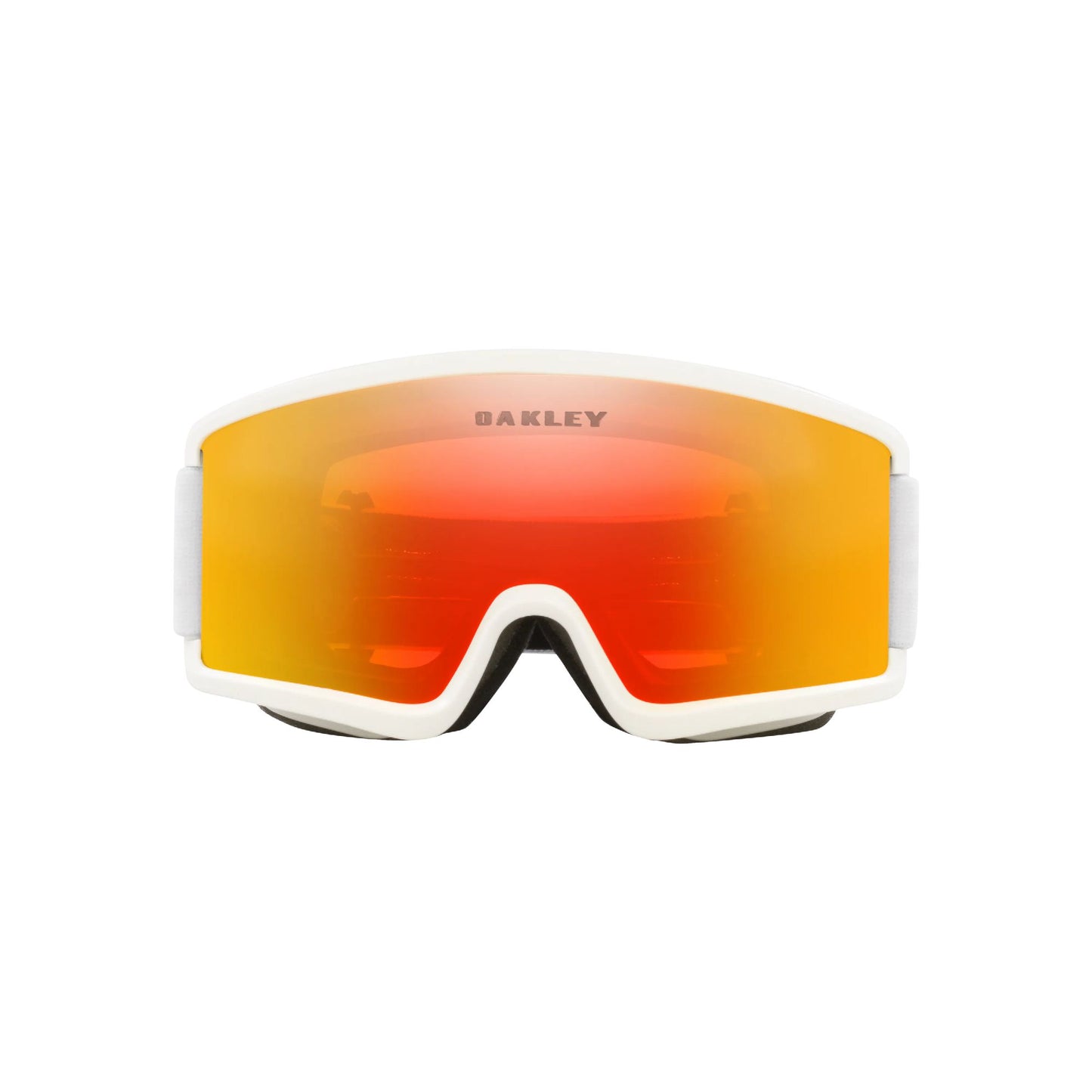 Oakley Youth Target Line S Snow Goggles Matte White / Fire Iridium Snow Goggles