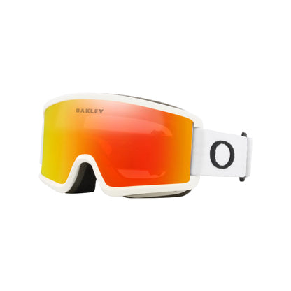 Oakley Youth Target Line S Snow Goggles Matte White Fire Iridium - Oakley Snow Goggles