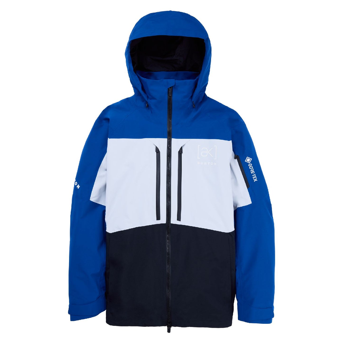 Men's Burton [ak] Swash GORE-TEX 2L Jacket Jake Blue Gray Cloud True Black - Burton Snow Jackets