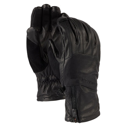 Men's Burton [ak] Leather Tech Glove True Black Snow Gloves