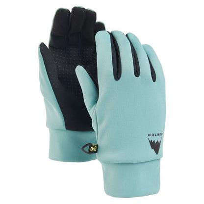 Women's Burton Touch N Go Glove Liner Rock Lichen - Burton Snow Gloves