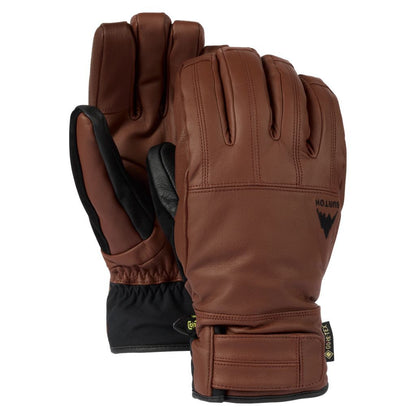 Men's Burton Gondy GORE-TEX Leather Gloves Brown - Burton Snow Gloves