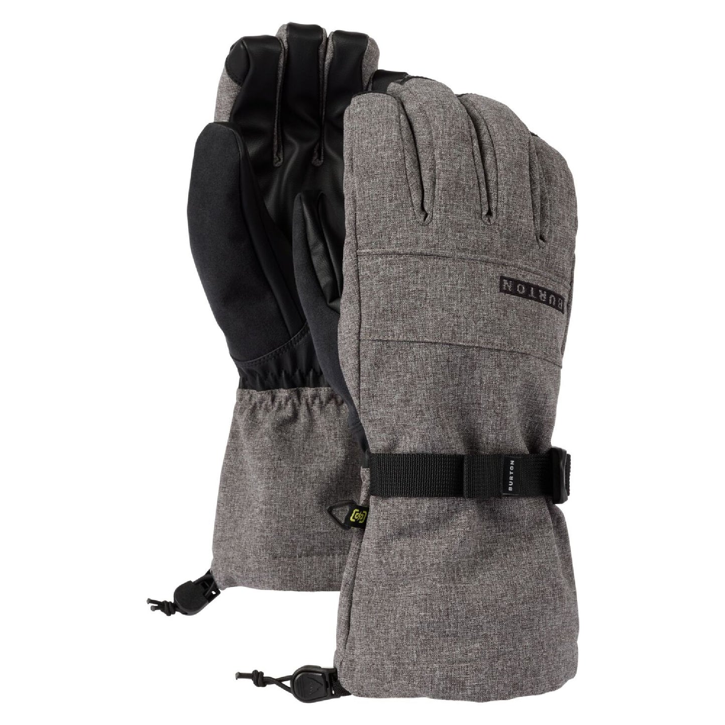 Men's Burton Profile Gloves Gray Heather - 2023 - Burton Snow Gloves