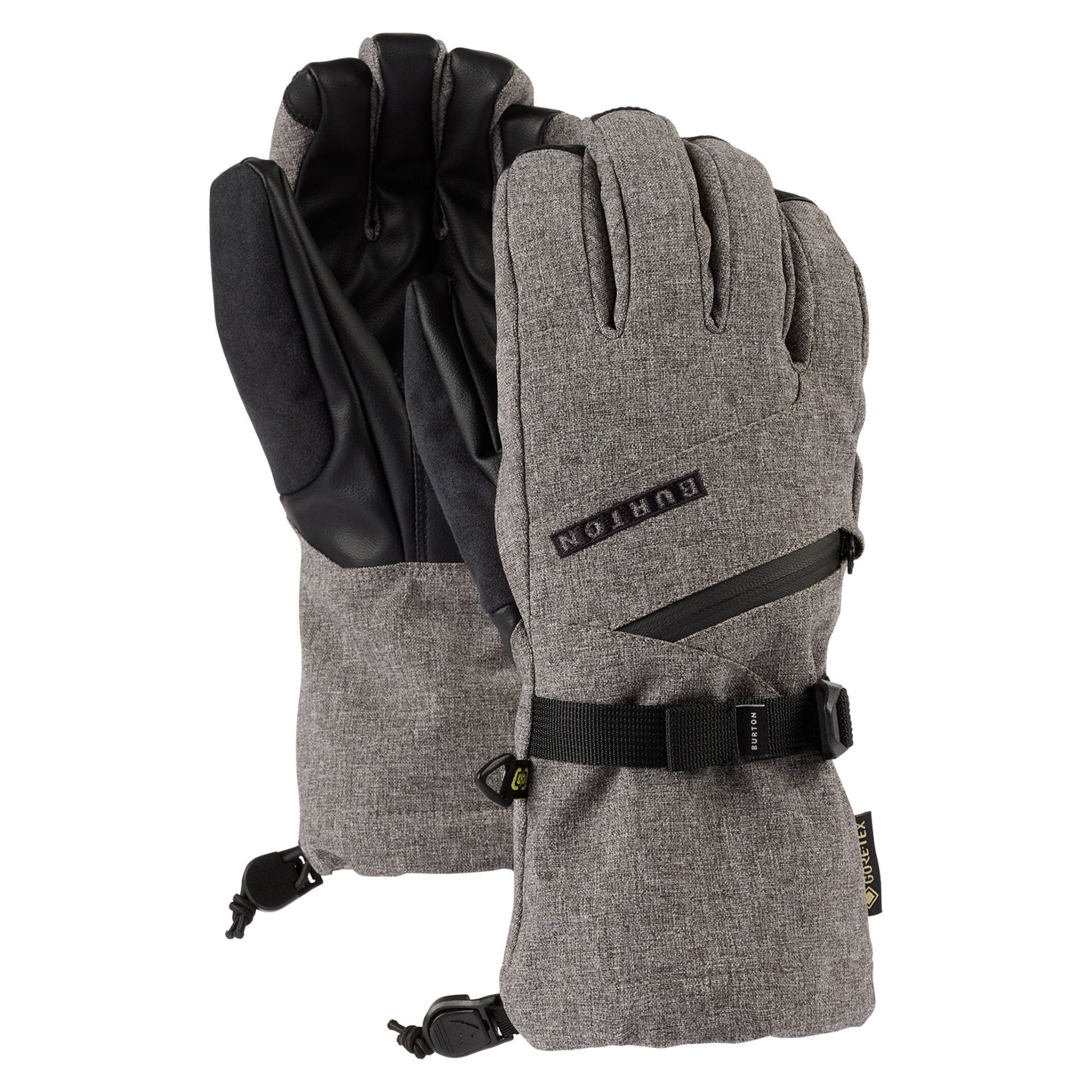 Women's Burton GORE-TEX Glove Gray Heather Snow Gloves