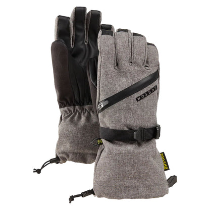 Kids' Burton Vent Gloves Gray Heather - Burton Snow Gloves