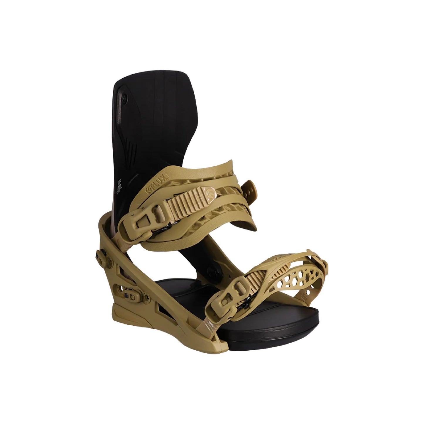 Flux XF Snowboard Binding Natural Wood - Flux Snowboard Bindings