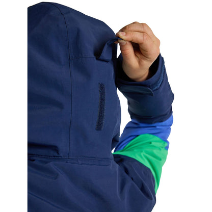 Boys' Burton Symbol 2L Jacket Dress Blue Galaxy Green Amparo Blue - Burton Snow Jackets