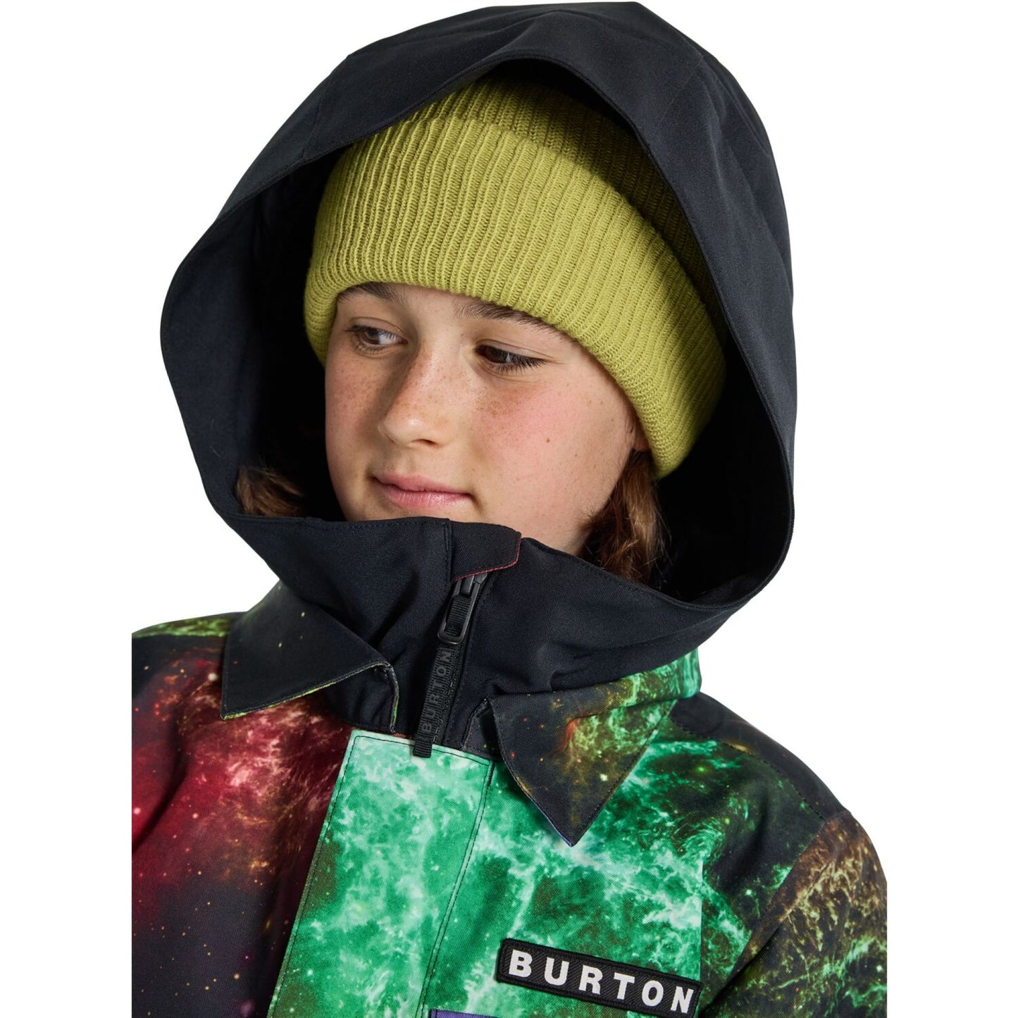 Boys' Burton Uproar 2L Jacket Forest Moss Cookie Camo Snow Jackets