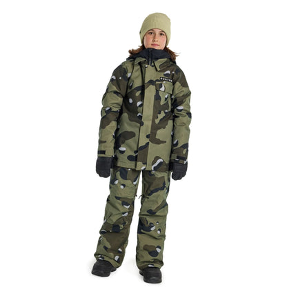 Boys' Burton Uproar 2L Jacket Forest Moss Cookie Camo - Burton Snow Jackets