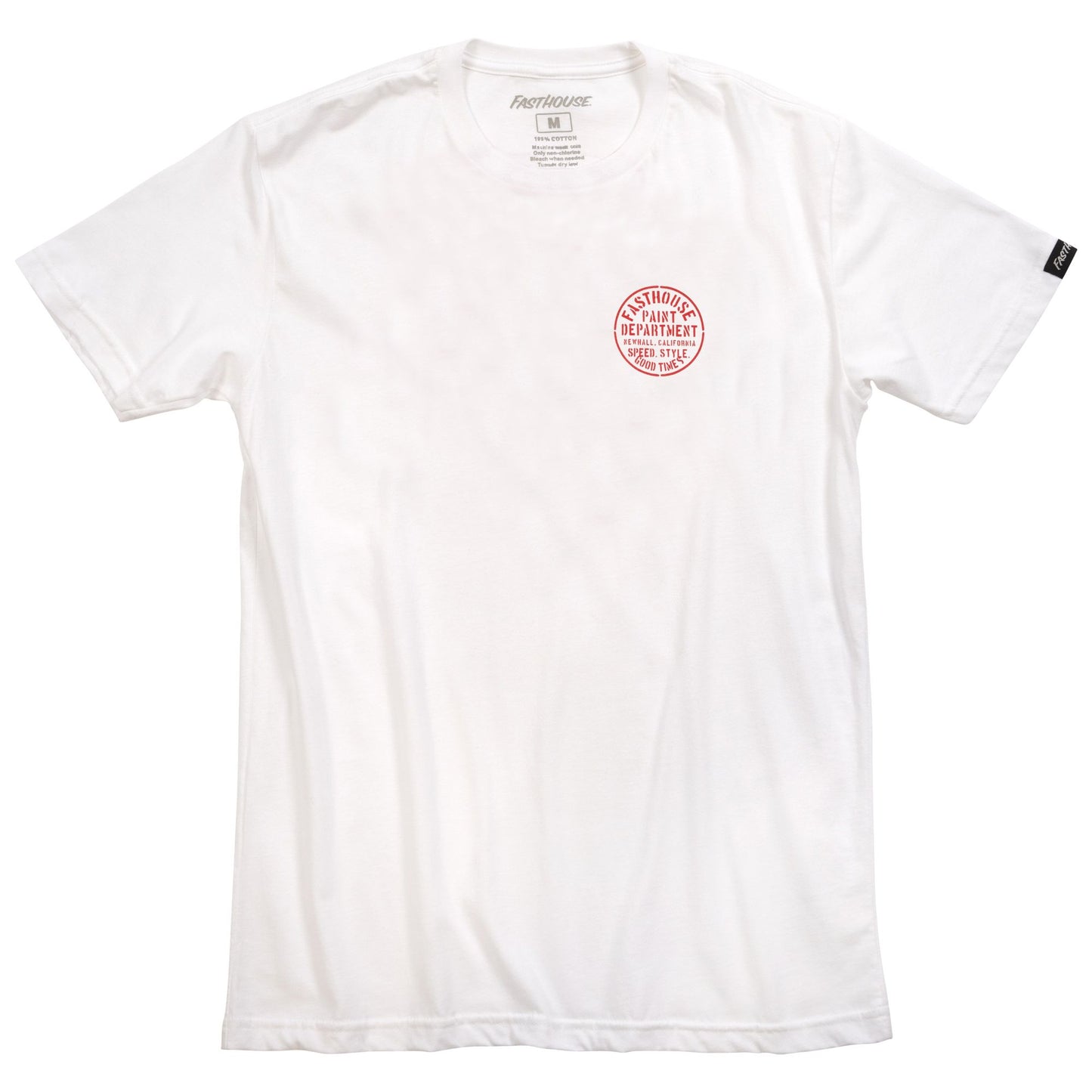 Fasthouse Paint Dept. Tee White SS Shirts