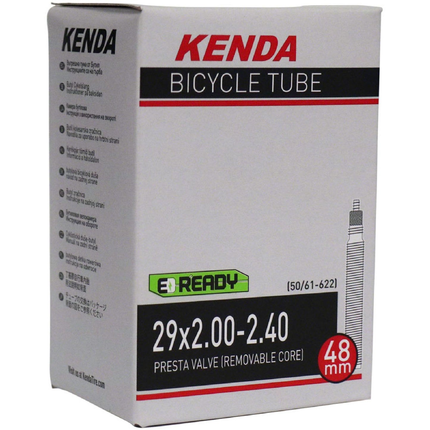 Kenda Tube - 29 x 2 - 2.4, 48mm Presta Valve - Kenda Bike Parts