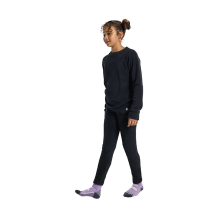 Kids' Burton Fleece Base Layer Set True Black - Burton Base Layers