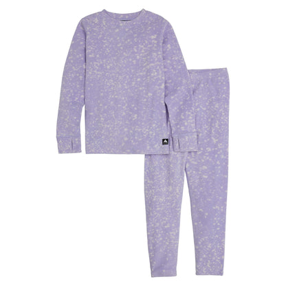 Kids' Burton Fleece Base Layer Set Stardust - Burton Base Layers