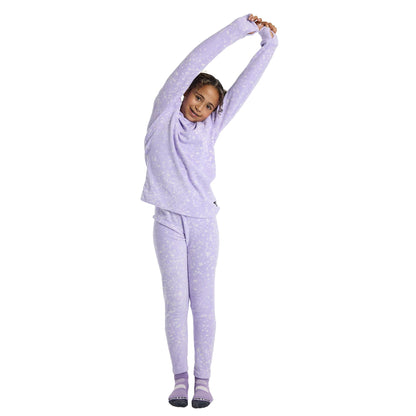 Kids' Burton Fleece Base Layer Set Stardust - Burton Base Layers