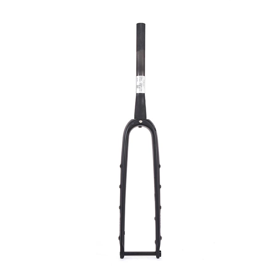 Seido MGV Fork 700C/27.5" 1-1/8-1.5 12x100mm TA Rake: 52mm Black - Seido Rigid Forks