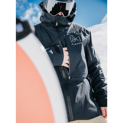 Men's Burton [ak] Helitack GORE-TEX 2L Stretch Jacket True Black - Burton Snow Jackets