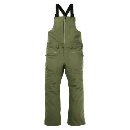 Men's Burton Reserve 2L Bib Pants Forest Moss - Burton Snow Pants