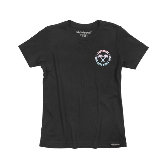 Fasthouse Girl's Breezy SS Tee Black SS Shirts