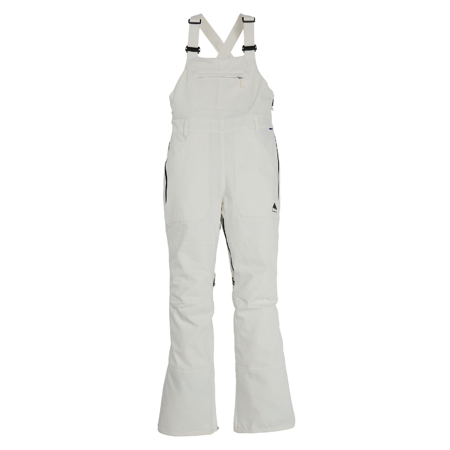 Women's Burton Avalon Stretch 2L Bib Pants Stout White - Burton Snow Pants