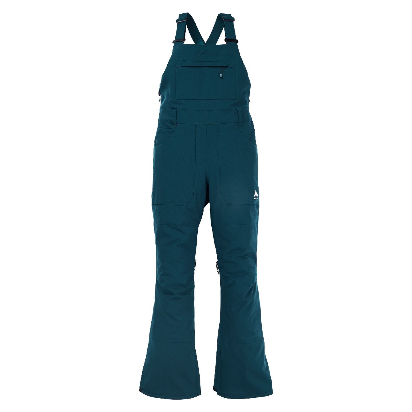 Women's Burton Avalon Stretch 2L Bib Pants Deep Emerald - Burton Snow Pants