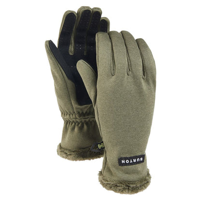 Women's Burton Sapphire Gloves Forest Moss - Burton Snow Gloves