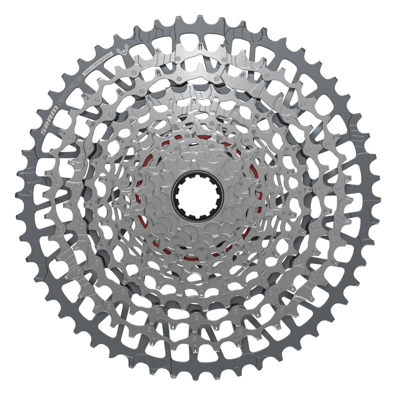 SRAM GX Eagle T-Type XS-1275 Cassette - 12-Speed 10-52t For XD Driver Silver - SRAM Cassettes and Cogs