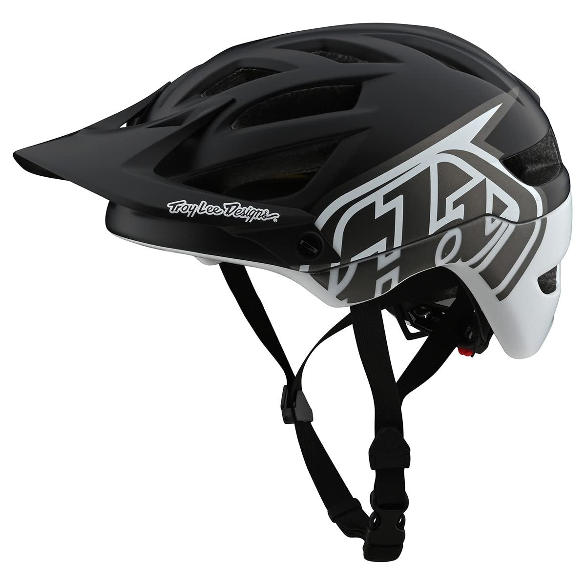 Troy Lee Designs A1 MIPS Helmet Classic - OpenBox Black White XL XXL - Troy Lee Designs Bike Helmets