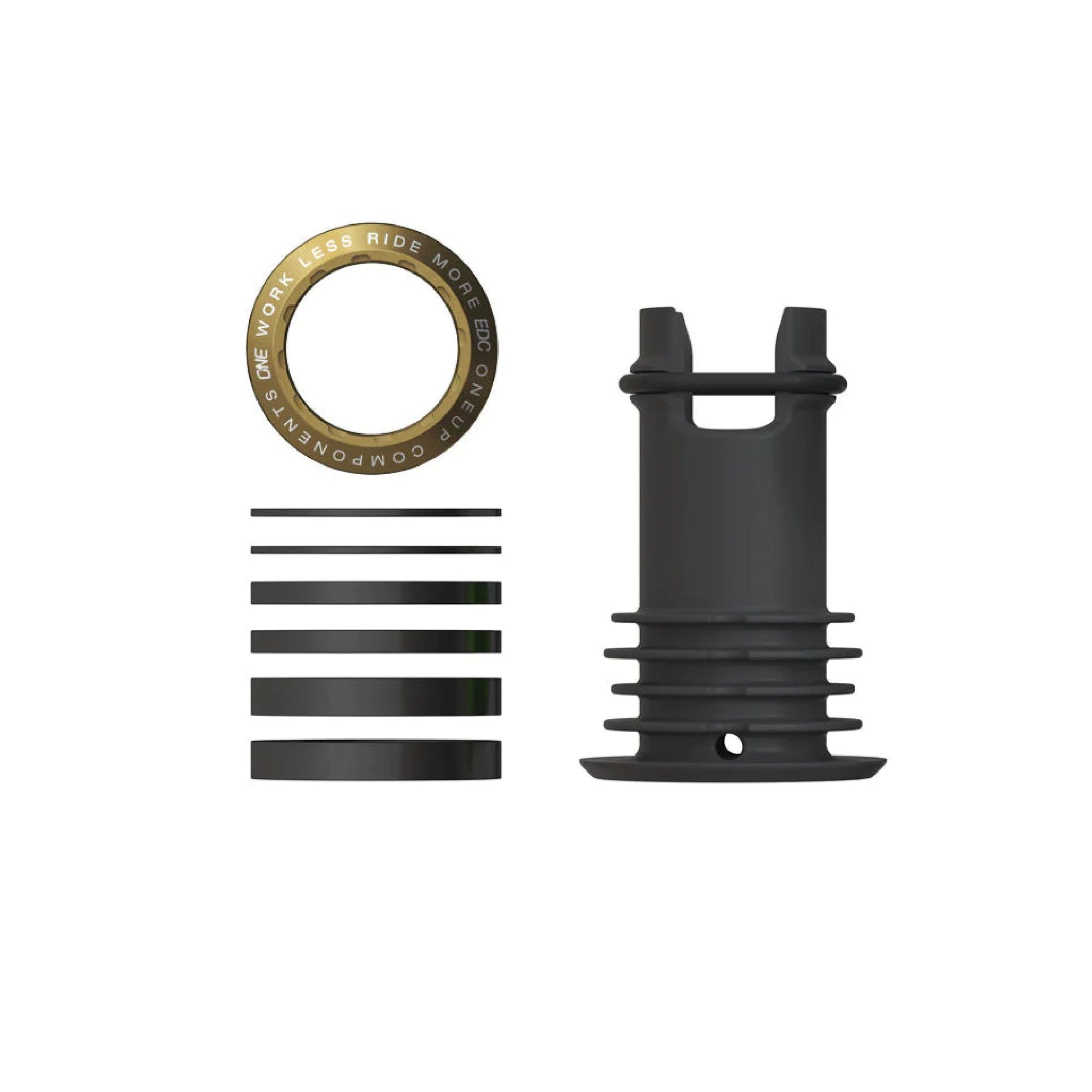 OneUp EDC Threaded Top Cap Gold - OneUp Bike Parts