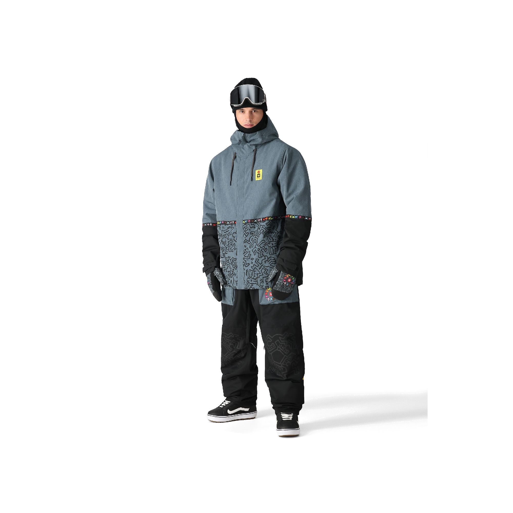 Men's keith haring x burton anorak jacket top
