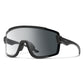 Smith Wildcat Sunglasses Matte Black ChromaPop Photochromic Clear to Gray Sunglasses