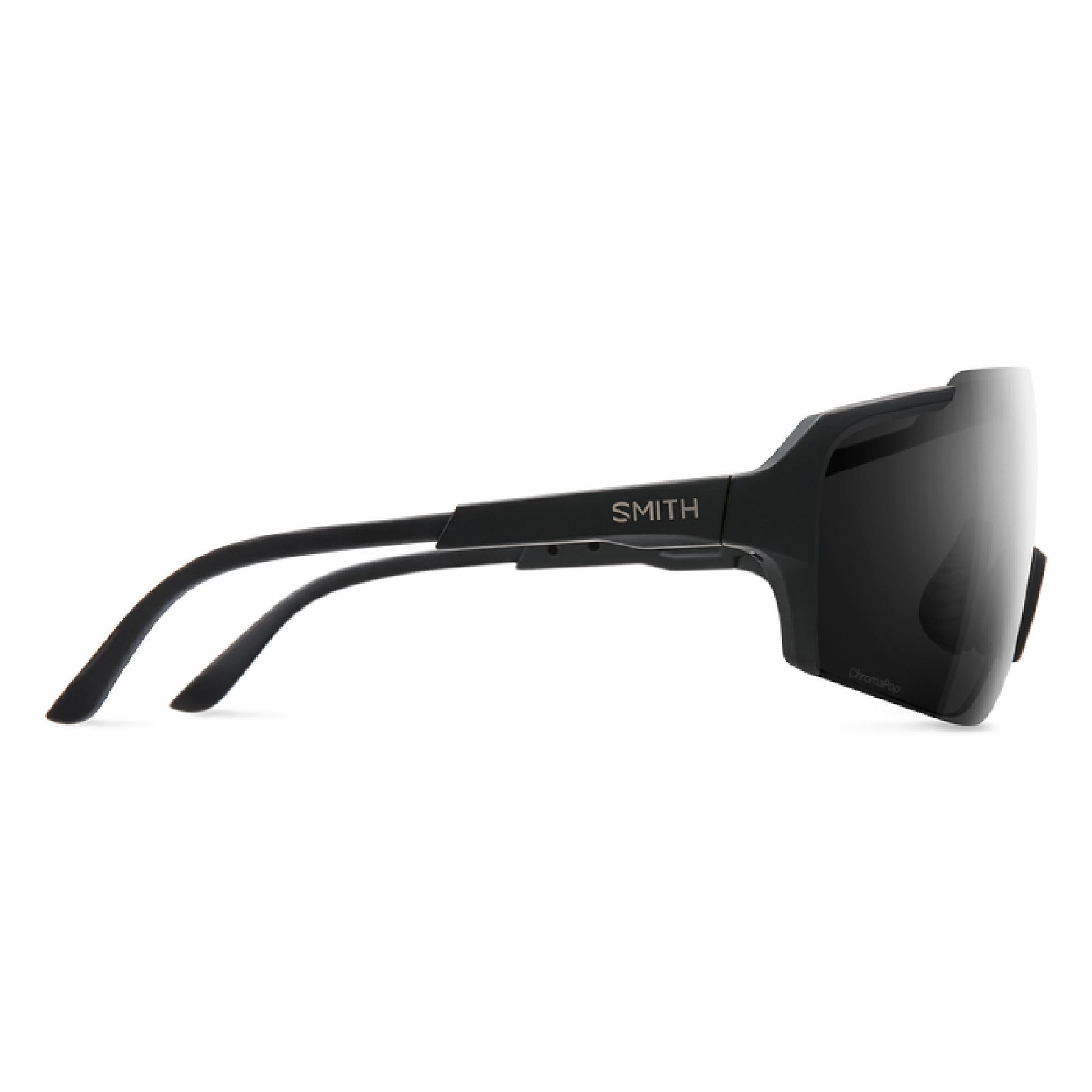 Smith Flywheel Sunglasses Matte Black ChromaPop Black - Smith Sunglasses