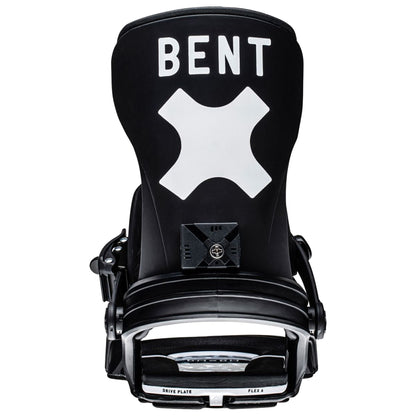 Bent Metal Axtion Snowboard Bindings Black - 2023 S - Bent Metal Snowboard Bindings