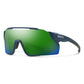 Smith Attack MAG MTB Sunglasses Matte Stone / ChromaPop Green Mirror Sunglasses