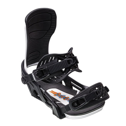 Bent Metal Axtion Snowboard Bindings Black - 2023 S - Bent Metal Snowboard Bindings