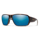 Smith Castaway Sunglasses Tortoise / ChromaPop Glass Polarized Blue Mirror Sunglasses
