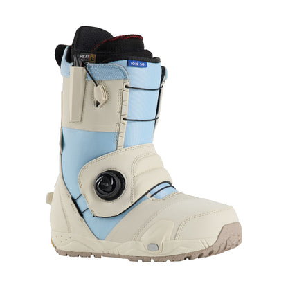 Men's Burton Ion Step On Snowboard Boots White Dusty Blue - Burton Snowboard Boots